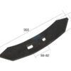 Spids (vendbar) 355x75x12mm Hulafstand 68/70mm Passer til: PB11