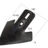 Skær 180x8mm - Hulafstand 40/60mm