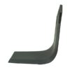 Kniv Firkantet Venstre 80x7mm Højde: 190mm. Hulafstand: 57mm. Hul Ø: 14.5mm. Passer til Krone Passer til: 036395