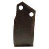 Kniv Firkantet Venstre 70x8mm Højde: 205mm. Hulafstand: 46mm. Hul Ø: 14.5mm. Passer til Breviglieri, Maletti Passer til: 30412