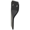 Kniv Snoet Højre 80x8mm Højde: Hulafstand: 44mm. Hul Ø: 14.5mm. Passer til Maschio Passer til: 26100417