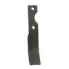 Kniv Buet Højre 50x12mm Højde: 302mm. Hulafstand: 100mm. Hul Ø: 15.5mm. Passer til Simone/Jones Passer til: COT7