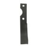 Kniv Buet Venstre 50x12mm Højde: 302mm. Hulafstand: 100mm. Hul Ø: 15.5mm. Passer til Simone/Jones Passer til: COT8