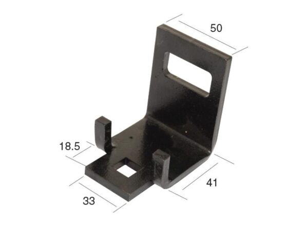 Clamp Harvetand u/fjeder 32x10mm Suitable for 40x30mm Passer til: A100597