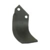 Kniv Buet Højre 80x8mm Højde: 195mm. Hulafstand: 57mm. Hul Ø: 14.5mm. Passer til Celli Passer til: 722537