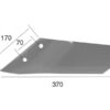 Vingeskær 370x11mm Venstre Passer til: 3374421