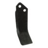 Kniv Firkantet Højre 65x7mm Højde: 185mm. Hulafstand: 35mm. Hul Ø: 14.5mm. Passer til Krone Passer til: 035268