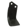 Kniv Firkantet Højre 80x8mm Højde: 188mm. Hulafstand: 46mm. Hul Ø: 14.5mm. Passer til Kverneland, Maletti