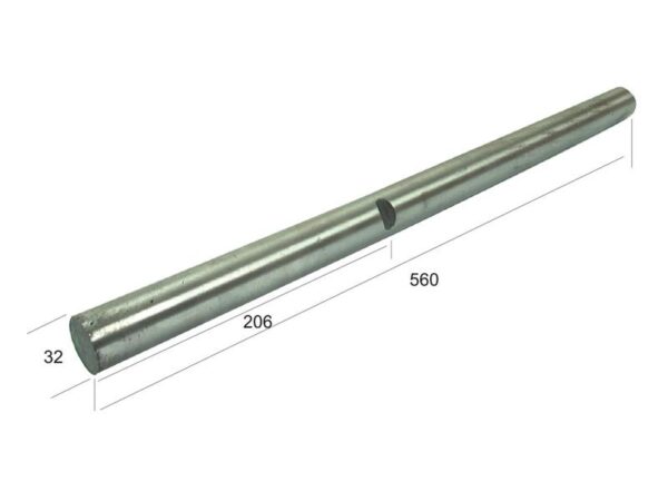 Rotorspyd 560x32mm. Passer til Dowdeswell Passer til: 305424