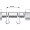 Sikringsbolt - M20x85mmStyrke 8.8 Passer til: KK035061R