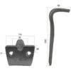 Rotorharvetand 110x14x290mm Hulafstand: 50mm. Hul Ø 17mm. Passer tilForgio, Rekord. Passer til: RLM58001