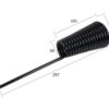 Rivefjeder - - - Længde:257mm, Bredde:64mm, Ø6.5mm - Passer til Bamford Passer til: CE435