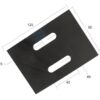 Skrabeplade 125x90x3mm Passer til: C648921