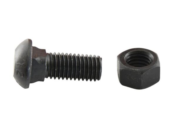 Monteringsbolt (rund) & Møtrik - M12x30mm (25 stk. Kasse) Passer til: 3011805