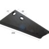 Vingeskær 290x8mm Venstre Passer til: 4103