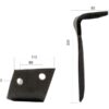 Rotorharvetand 110x14x300mm Venstre. Hulafstand: 60mm. Hul Ø 17mm. Passer tilAlpego. Passer til: DO06701S