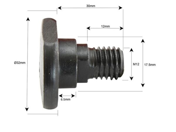 Knivboltsæt- M12x30mm - Passer til Krone, Claas Passer til: 1377266K