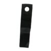 Kniv, Længde: 320mm, Bredde: 75mm, Hul Ø: 30mm - Passer til Fleming