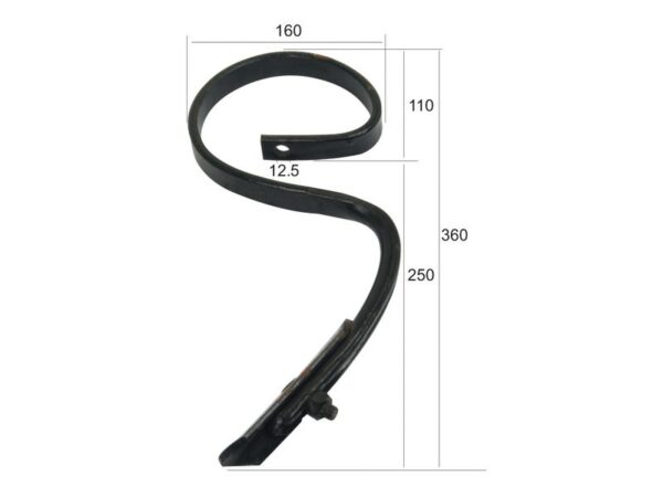 Harvetand 25x8x360mm