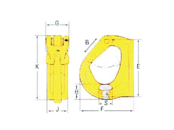 Påsvejsningskrog 5000 kg