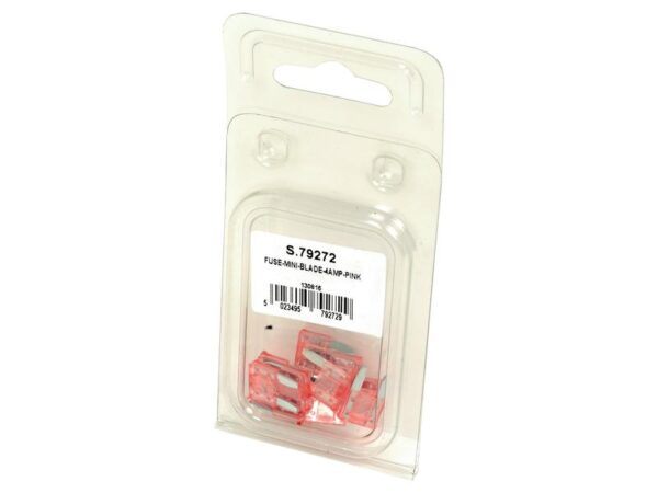 Sikringer (mini) Agripak 4.0 A (10 stk. Agripak)