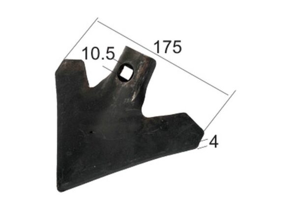 Skær 175x4mm