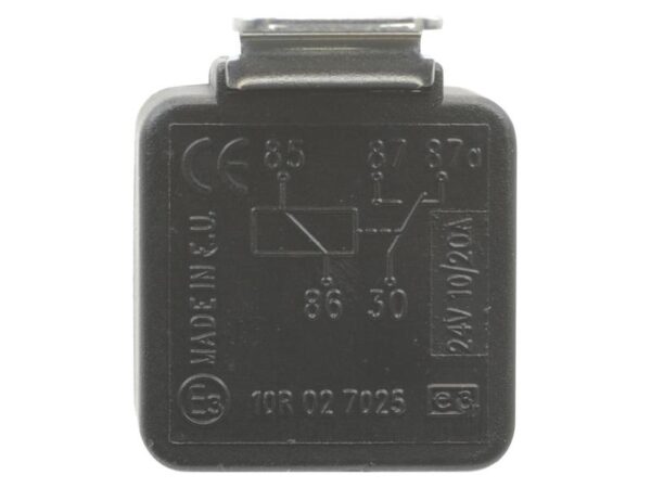 Mini Relæ 24V, 20A Passer til: RL.15124