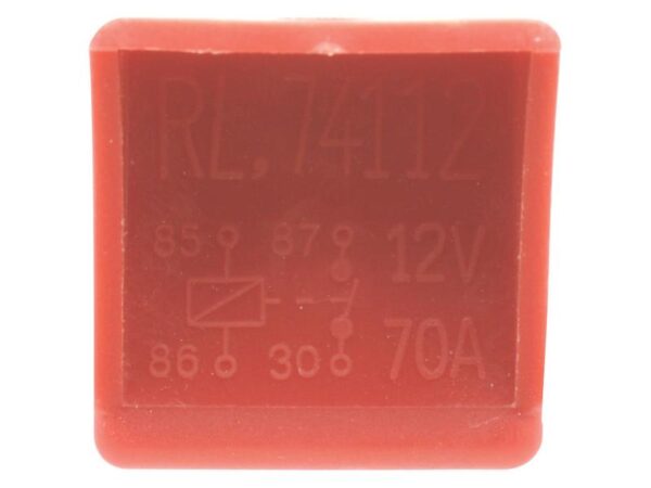 Relæ 12V, 70A Passer til: RL.74112