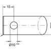 Frontlæssetand - Buet 440mm, (Rund) Passer til: DC025440