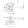 Spenco Drejeventil 4-vejs omskifteventil 1/2'' BSP (60 L/min Flowhastighed)