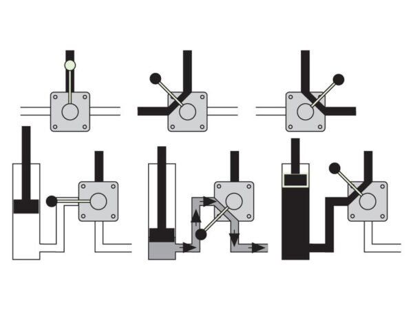 Spenco Drejeventil 3-vejs omskifteventil 1/2'' BSP (70 L/min Flowhastighed)