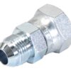 Hydraulikadapter 3/4'' JIC Han x 1/2'' BSP Drejelig hun