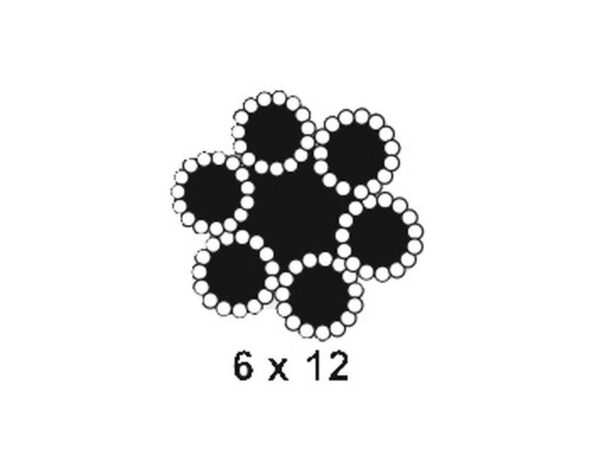 Stålwire - Stål, Ø3mm x 198M