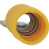 Kabelsko (flad), Standard Grip - Han, 6.3mm, Gul (4.0 - 6.0mm)