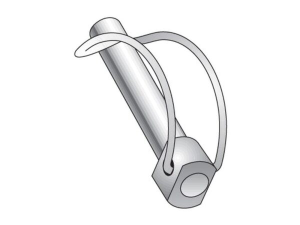 Låsesplit Stabilisator, Stift Ø16mm x 62mm