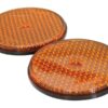 Refleks (rund) Ø86mm (Orange) (2 stk.) Agripak