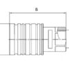 8905_pic10 Sparex Lynkobling Hun 1/2'' Krop tommer x 3/4'' UNF Hun