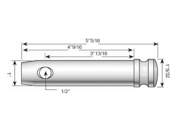 Topstangsbolt 25x97mm Kat. 2 (Ø25mm)