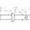 Redskabsbolt påsvejsning 22x137mm Kat. 1 (Ø22mm)