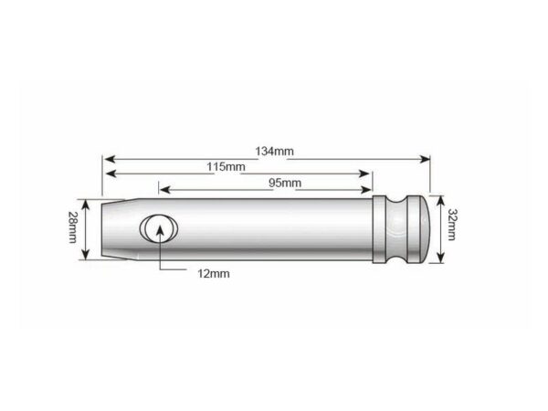 Liftbolt 28x95mm Kat. 2 (Ø28mm)