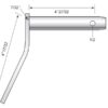 Topstangsbolt m/håndtag 19x123mm Kat.1 (Ø19mm)