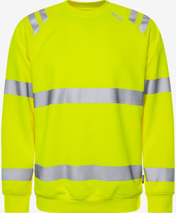 c716c3c557972be97061737845584f1e HIGH VIS GREEN SWEATSHIRT KLASSE 3 7862 GPSW