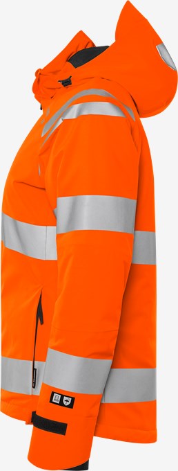 HIGH VIS GREEN STRETCH VINTERJAKKE DAME I KL. 3 4683 GLPS