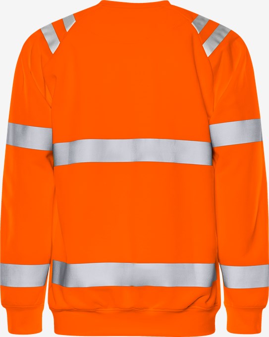 a5dbb1e115cc2284595d1e05e5d761d3 HIGH VIS GREEN SWEATSHIRT KLASSE 3 7862 GPSW