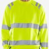 c714b6b165157fcd5faa029228318796 HIGH VIS GREEN SWEATSHIRT KLASSE 3 7862 GPSW