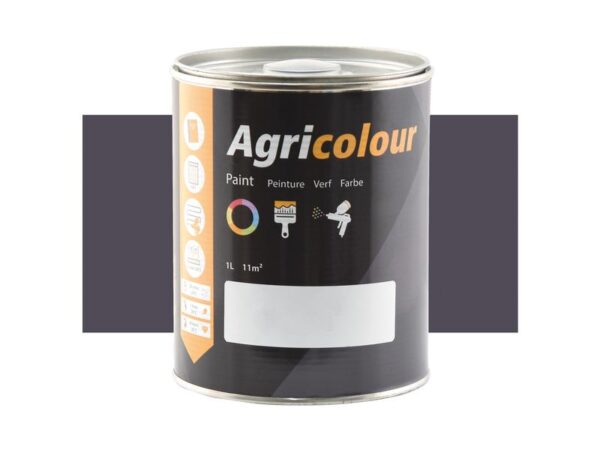 skifer grå, Højglans 1 liter Dåse / Egnet til Massey Ferguson 4200 Series cab style