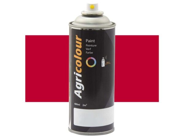 Rød, Højglans 400ml Spray / Egnet til Massey Ferguson 200 / 500 Series indtil 1982