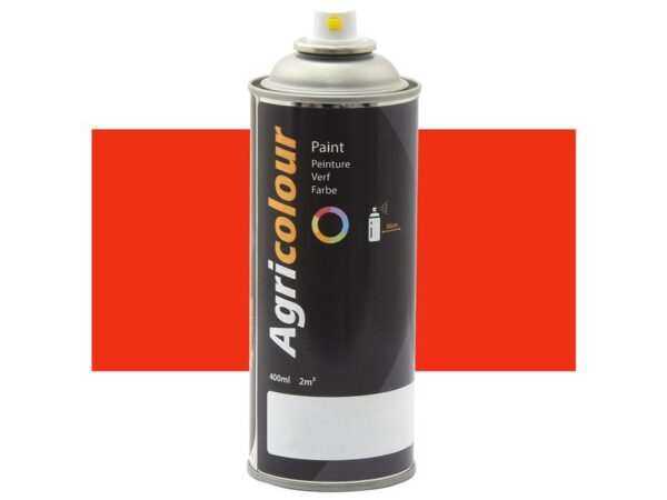 Super Rød, Højglans 400ml Spray / Egnet til Massey Ferguson
