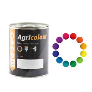 Malling Agate Hvid, Højglans 1 liter Dåse / Egnet til Agate